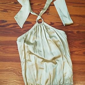 Gold WHBM halter